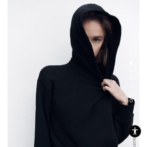 Zara - black hoodie